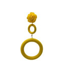 Double Hoop Flamenco Earrings for Women. Yellow 12.397€ #50639RSAM